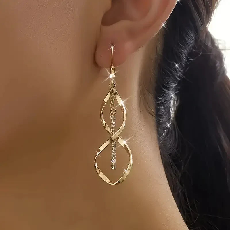 Pendientes Sunbeam Spiral | ORO