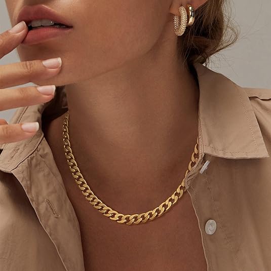 Collar Chunky Cuban Link | ORO